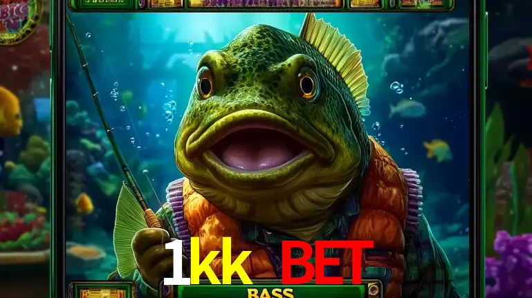 Personagem de peixe pescador do popular jogo de slot com tema de pescaria, uma das emocionantes opções de caça-níqueis para jogar e ganhar no cassino 1kk bet.